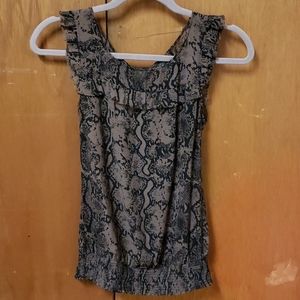 Guess Sleeveless Silk Blouse